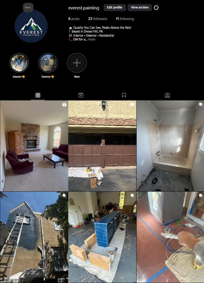 Client - Everest Painting. CLICK ME!